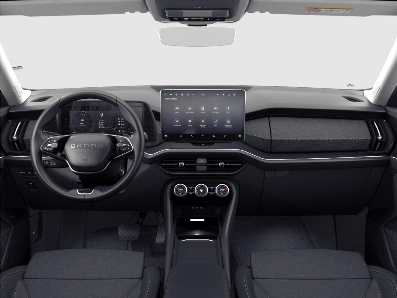 Skoda Kodiaq Business Edition Plus 1.5 TSI PHEV 150 kW / 204 PK Graphite Grey | Trekhaak wegklapbaar | 3000,- inruilbonus