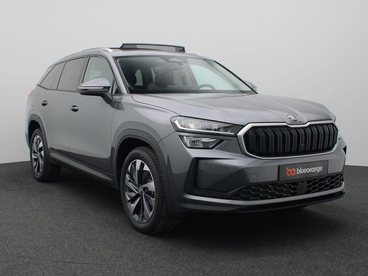 Skoda Kodiaq 1.5 TSI PHEV Business Edition Plus 204PK DSG Pano-Schuifdak, Trekhaak, 19" LM Velgen, Stoelverwarming, Memorystoel, Achteruitrijcamera, Keyless, Side Assist, Elektr. Achterklep