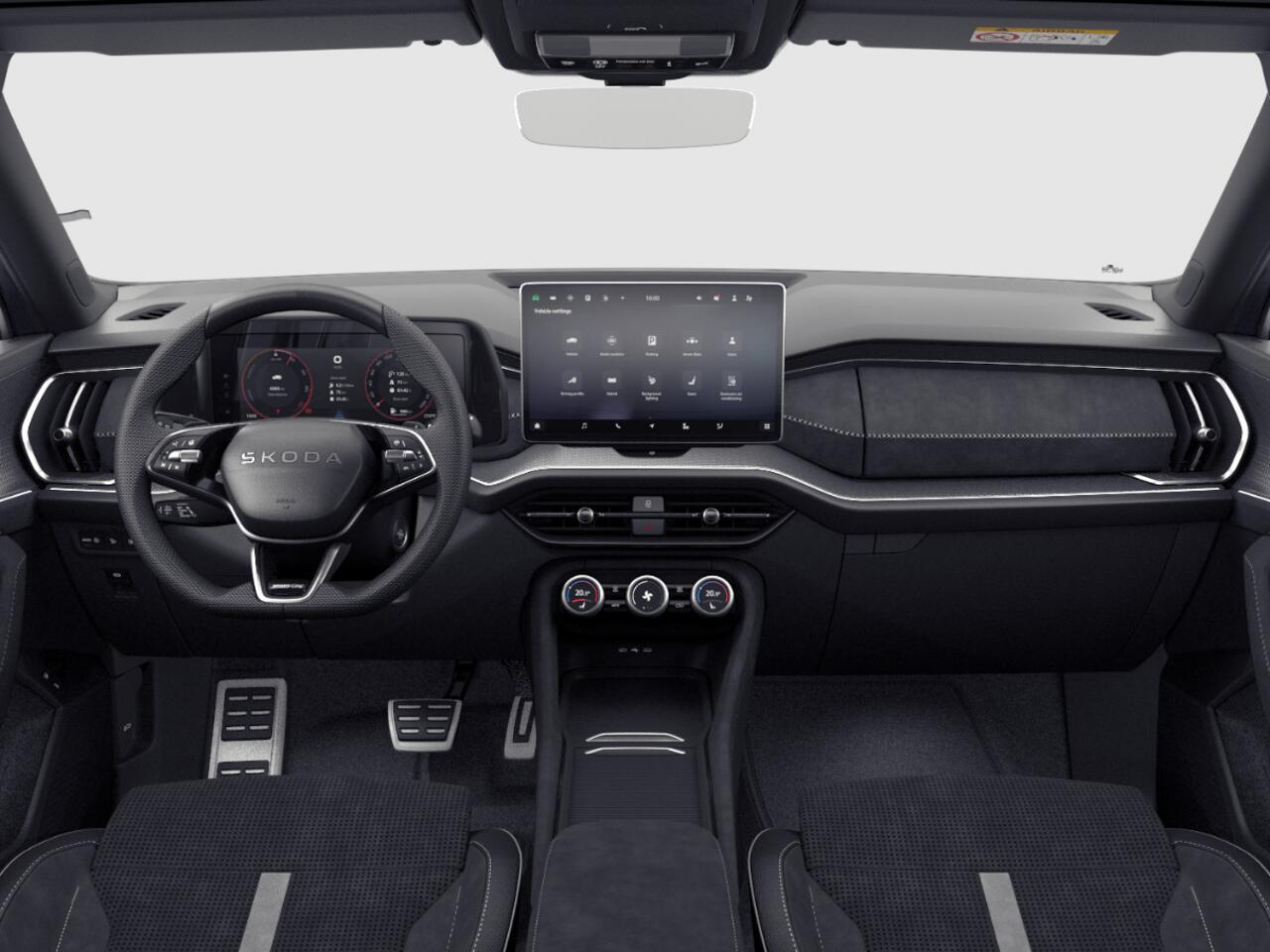 Skoda Kodiaq Sportline Business 1.5 TSI PHEV 150 kW / 204 PK SU V |Graphite Grey | Trekhaak wegklapbaar | 3000,- inruilpremie!!