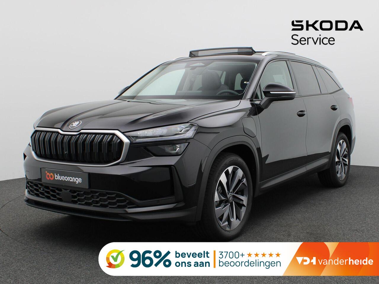 Skoda Kodiaq 1.5 TSI PHEV Business Edition Plus 204PK DSG Trekhaak, Elektr. Achterklep, Keyless, Side Assist, Matrix LED-verlichting, Stoelverwarming, Voorruitverwarming, Memorystoel