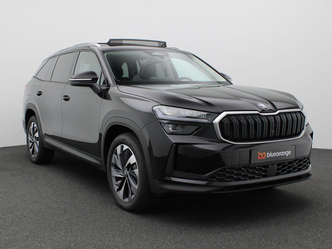 Skoda Kodiaq 1.5 TSI PHEV Business Edition Plus 204PK DSG Pano-Schuifdak, Trekhaak, Matrix LED verlichting, 19" LM Velgen, Keyless, Memorystoel, Elektr. Achterklep, Stoelverwarming, Side Assist, Achteruitrijcamera