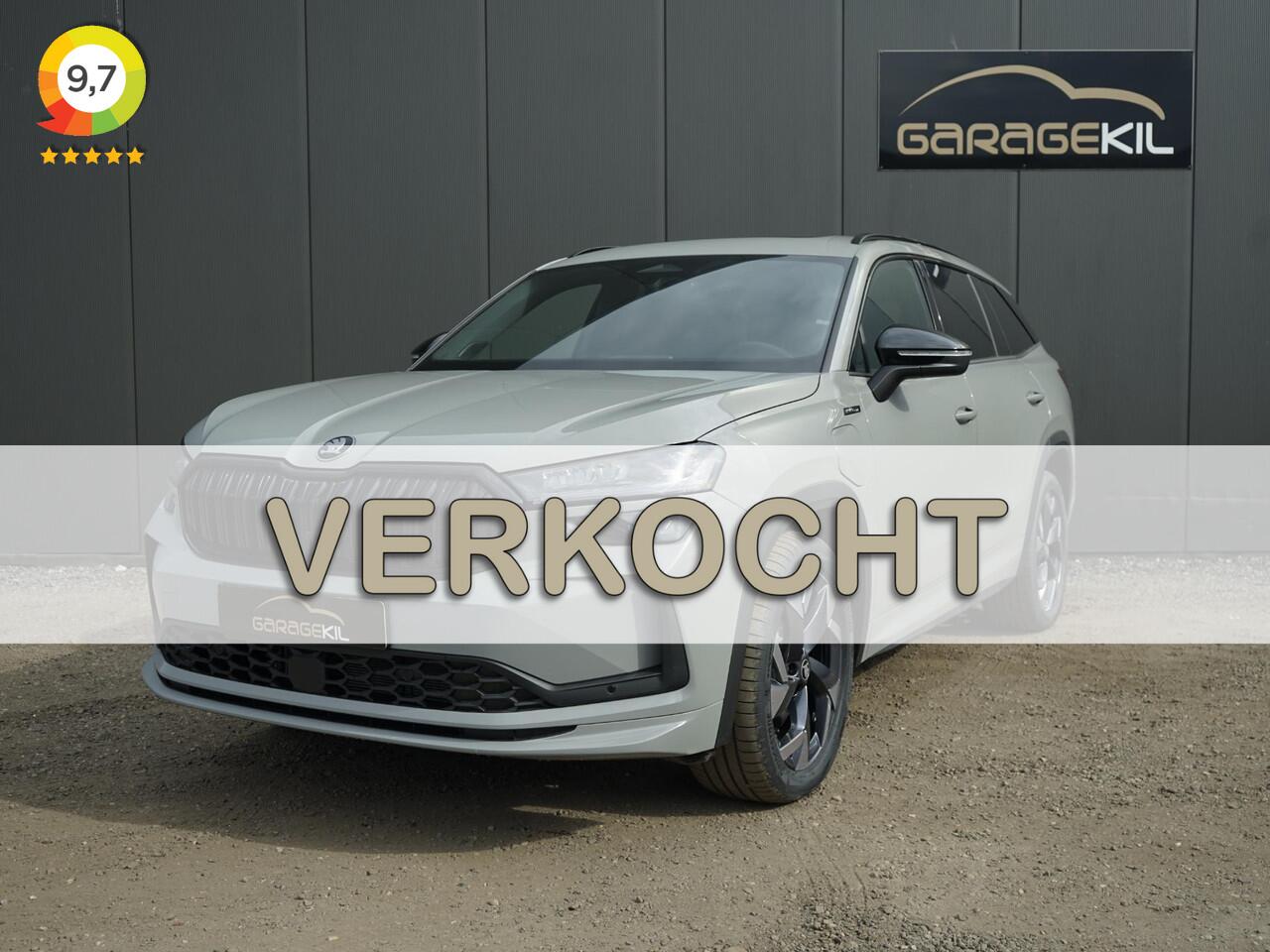 Skoda Kodiaq 1.5 TSI iV 150 kW DSG Sportline PHEV / Nieuw / Matrix / Panoramadak / Trekhaak / Lichtband in de grille / Achteruitrijcamera / Bestuurdersstoel met memory