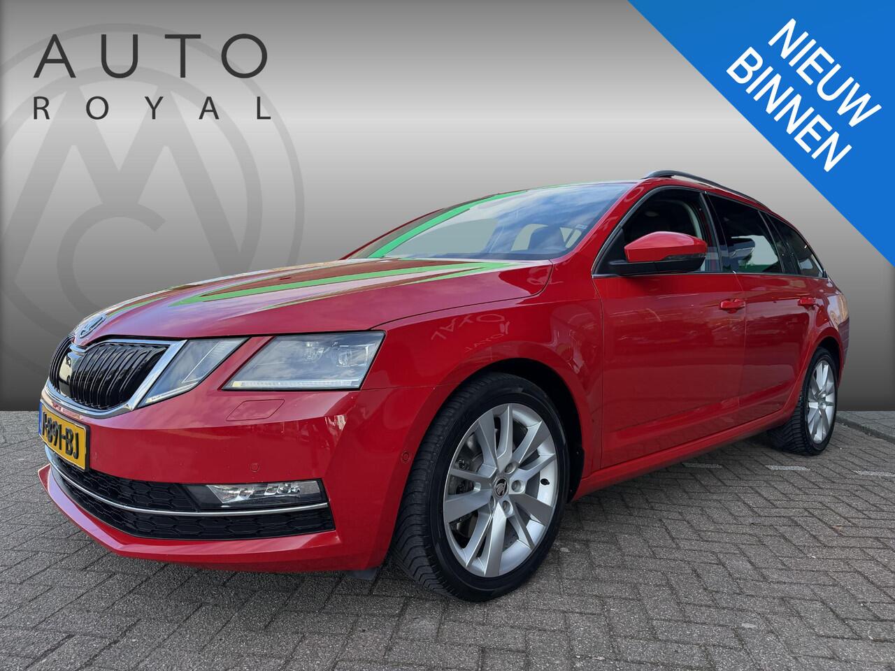 Skoda OCTAVIA Combi 1.5 TSI Greentech Business Edition Plus AUTOMAAT | VIRTUAL DISPLAY | CAMERA | LED LAMPEN | ADAPTIEVE CRUISE | DODEHOEK DETECTIE | LEDER | KEYLESS | VERWARMDE STOELEN | CANTON SOUND SYSTEM NAVIGATIE | DODEHOEK DETTECTIE |