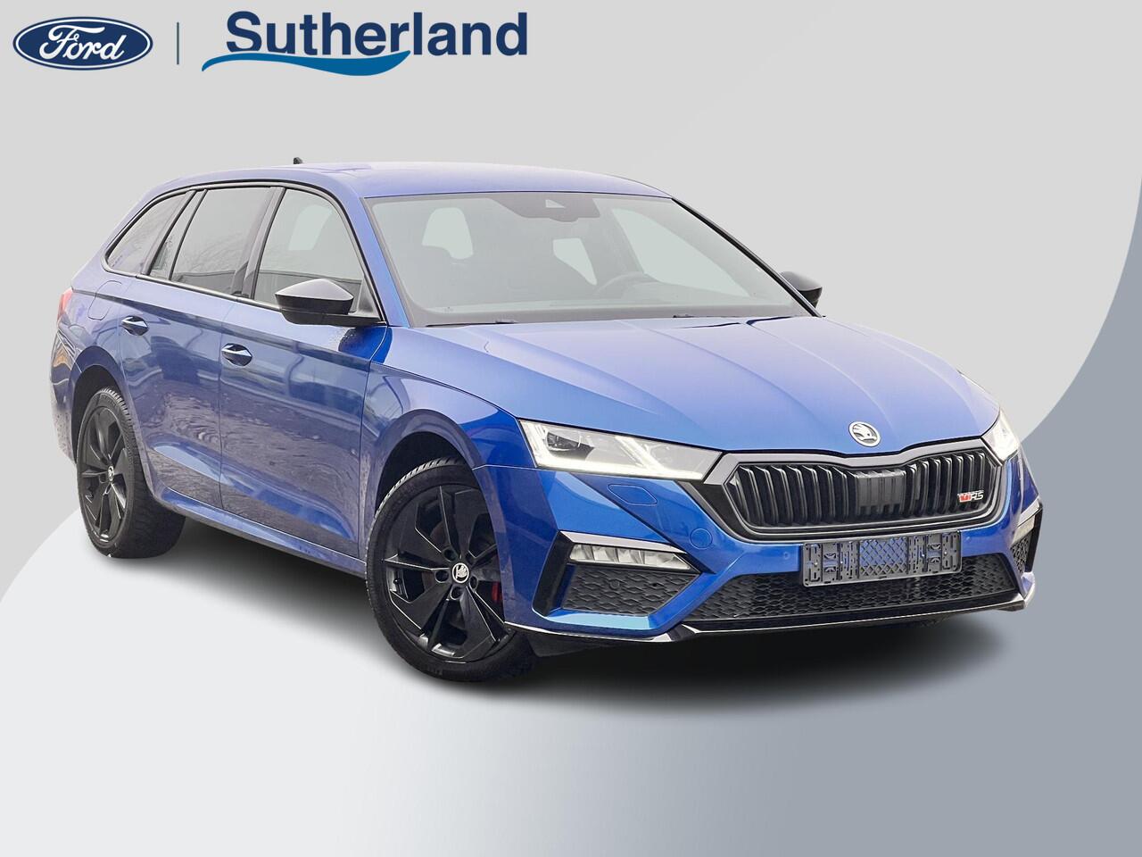 Skoda OCTAVIA Combi 1.4 TSI RS iV PHEV Business ZUID | 245pk | Stoelverwarming | Achteruitrijcamera