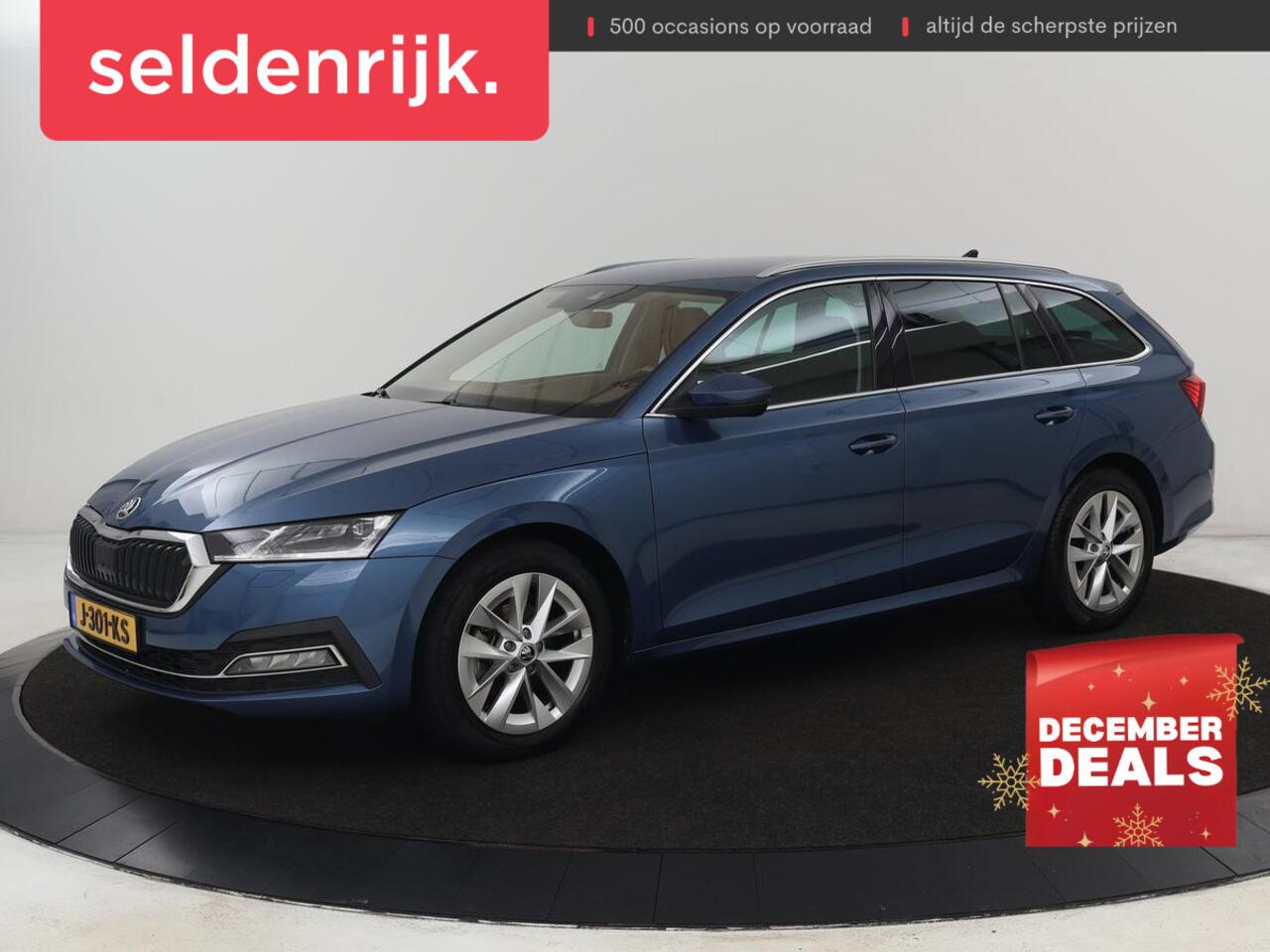 Skoda OCTAVIA 1.5 TSI First Edition | Head-Up | Stoelverwarming | Adaptive cruise | Leder/Alcantara | Side Assist | Matrix LED | Keyless | Virtual Cockpit | Carplay | Navigatie | Park Assist