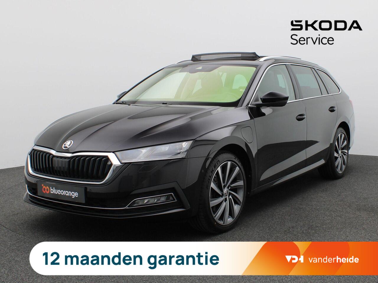 Skoda OCTAVIA Combi 1.4 TSI iV PHEV Business Edition Plus Head-up display, Leder, Panoramadak, 18" Perseus, Standkachel, Matrix Led, Elek. achterklep, Adaptive Cruise Control, Elek. stoelen, Ventilatie stoelen, Stoelverwarming achter