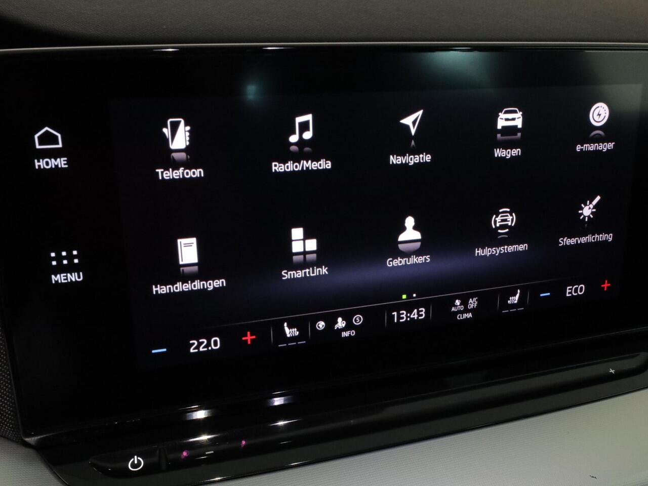 Skoda OCTAVIA Combi 1.4 TSI iV PHEV Business Edition Plus 204pk| Navi| trekhaak| 18'LM-velgen |verwarmde stln+voorruit| SOH 94%