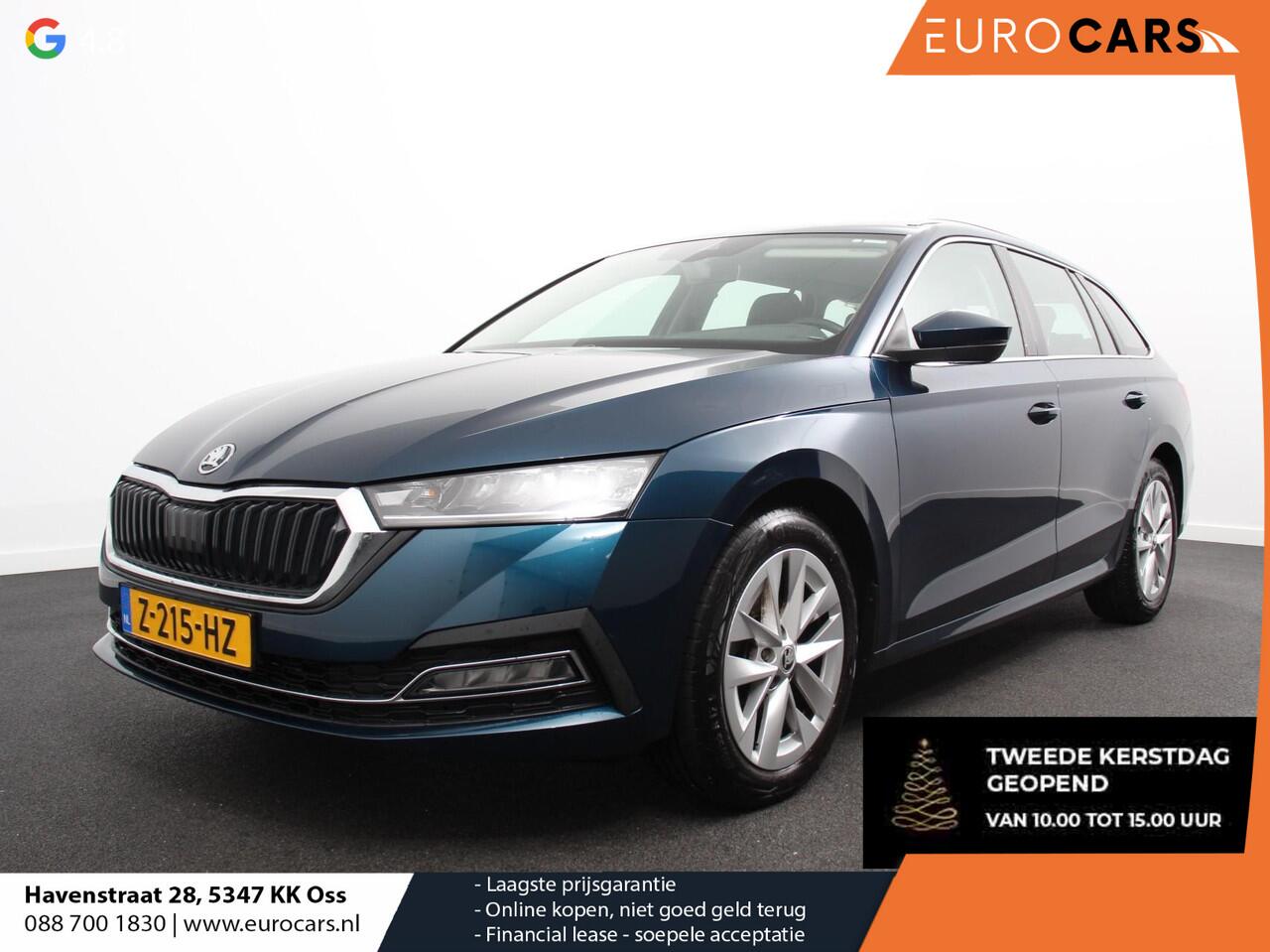 Skoda OCTAVIA Combi 1.0 e-TSI 110pk DSG Style | Navigatie | Apple Carplay/Android Auto| Parkeersensoren | Adaptive Cruise Control | Stoelverwarming | Lane Assist | Attention Assist | Ledverlichting | Afneembare trekhaak | Climatronic | Virtual Cockpit