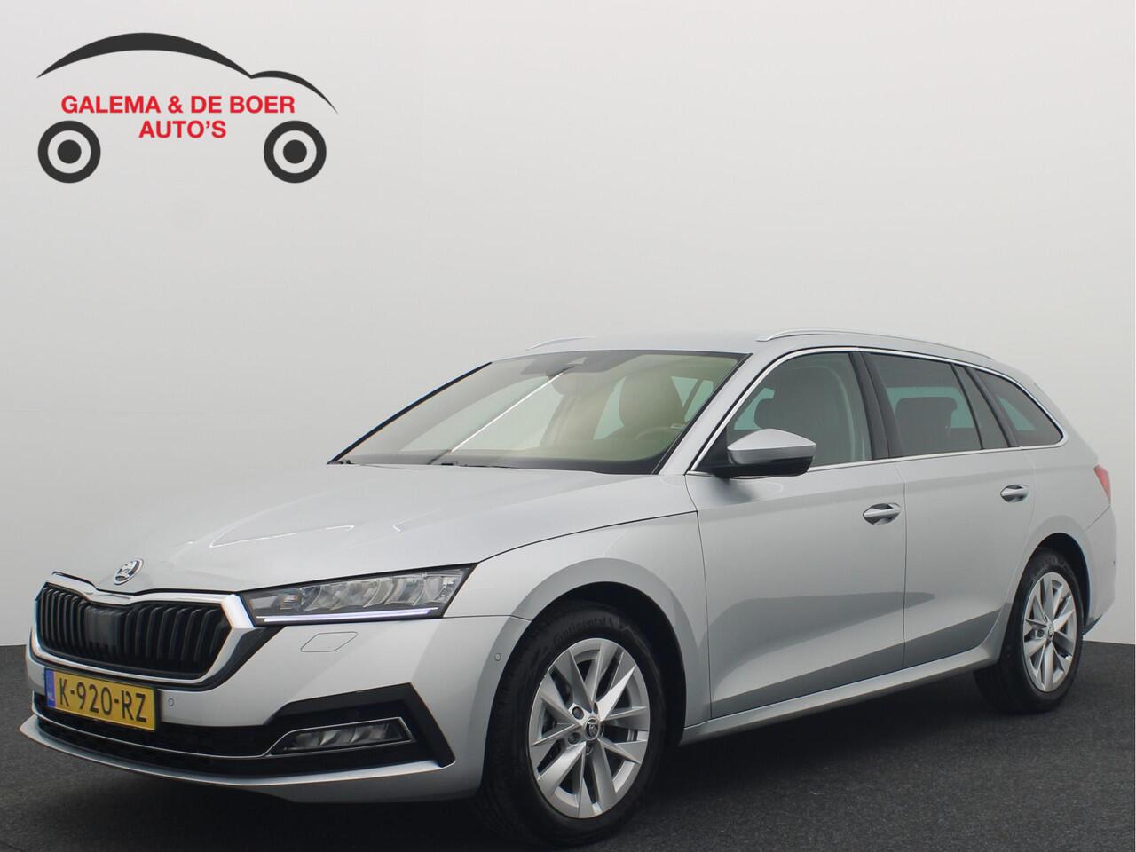 Skoda OCTAVIA Combi 1.0 e-TSI Business Edition Plus AUTOMAAT / LEDER / STOELVERW / CAMERA / KEYLESS / CARPLAY / SFEER / FULL LED / NL-AUTO