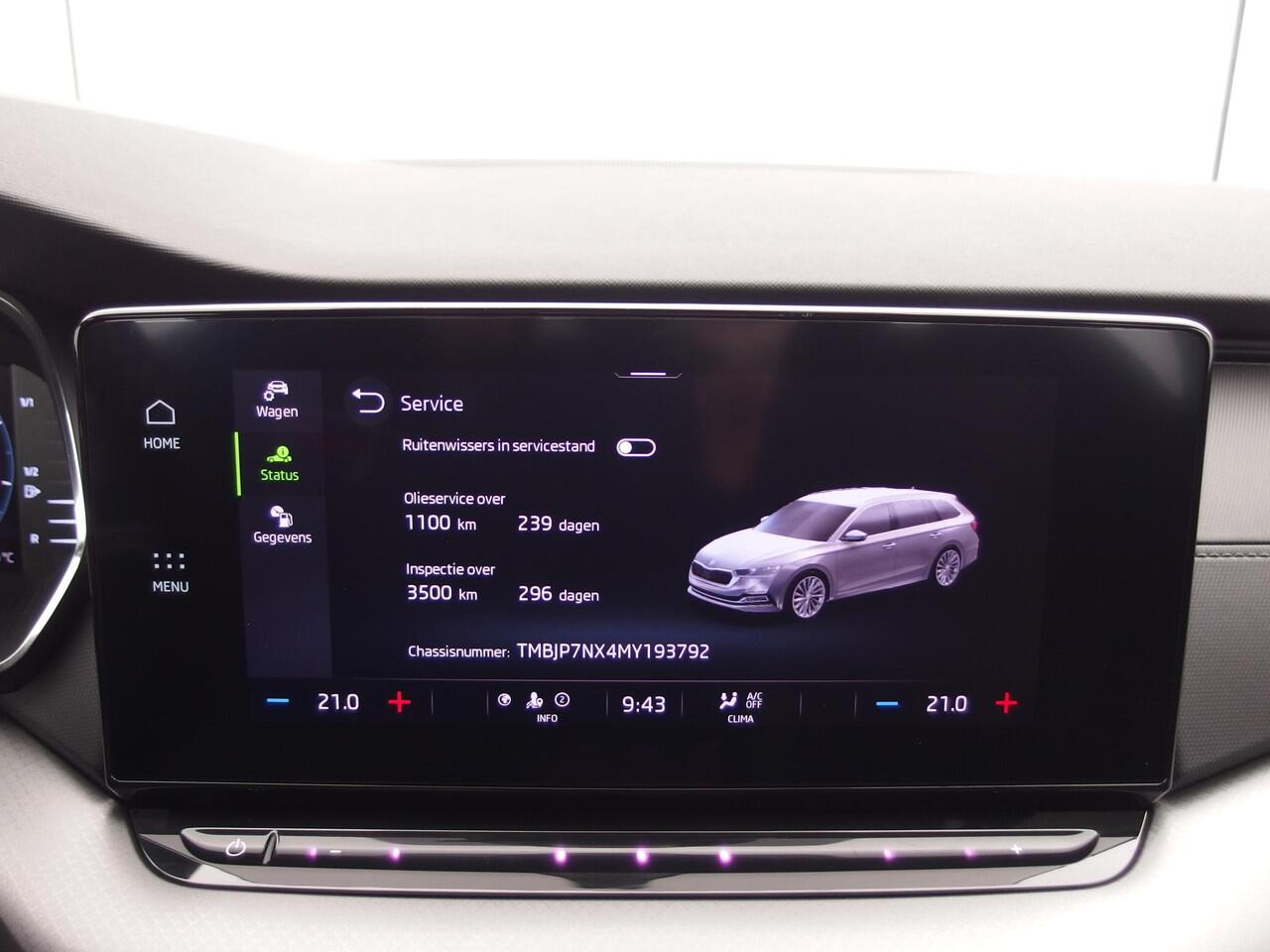 Skoda OCTAVIA Combi 1.0 TSI Business Edition TREKHAAK / FULL LED / CARPLAY / DAB+ / PDC / NAVI / CLIMA / ELEK KOFFER / NL-AUTO