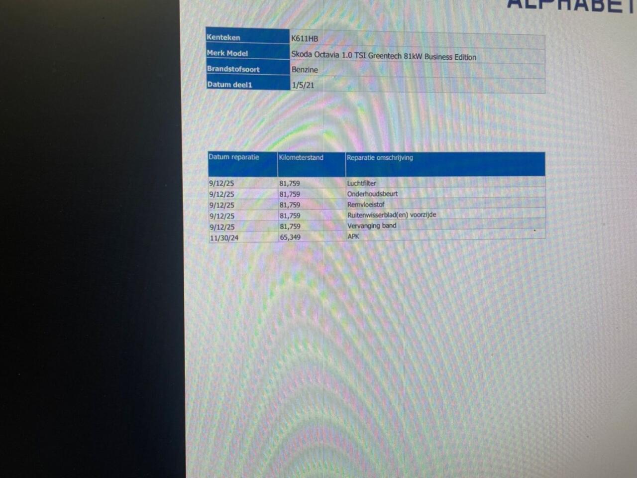 Skoda OCTAVIA 1.0 TSI Business Edition - Digitaal Cockpit, Carplay, Cruise