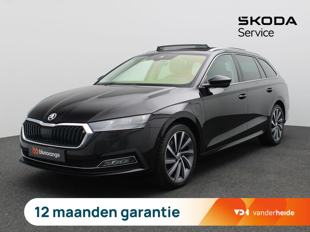 Skoda OCTAVIA Combi 1.4 TSI iV PHEV Business Edition Plus 204PK DSG Pano-Schuifdak, Leder, Trekhaak, Head-Up Display, Memorystoel, Virtual Pedal, 18" LM Velgen, Keyless, Matrix LED-Verlichting