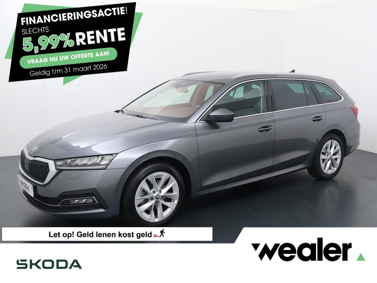 Skoda OCTAVIA Combi 1.0 e-TSI Business Edition Plus | 110 PK | Automaat | Trekhaak afneembaar | LED verlichting |