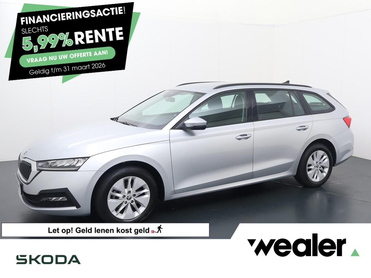 Skoda OCTAVIA Combi 1.0 TSI Ambition | 110 PK | Trekhaak wegklapbaar | LED verlichting | Apple Carplay/Android Auto |