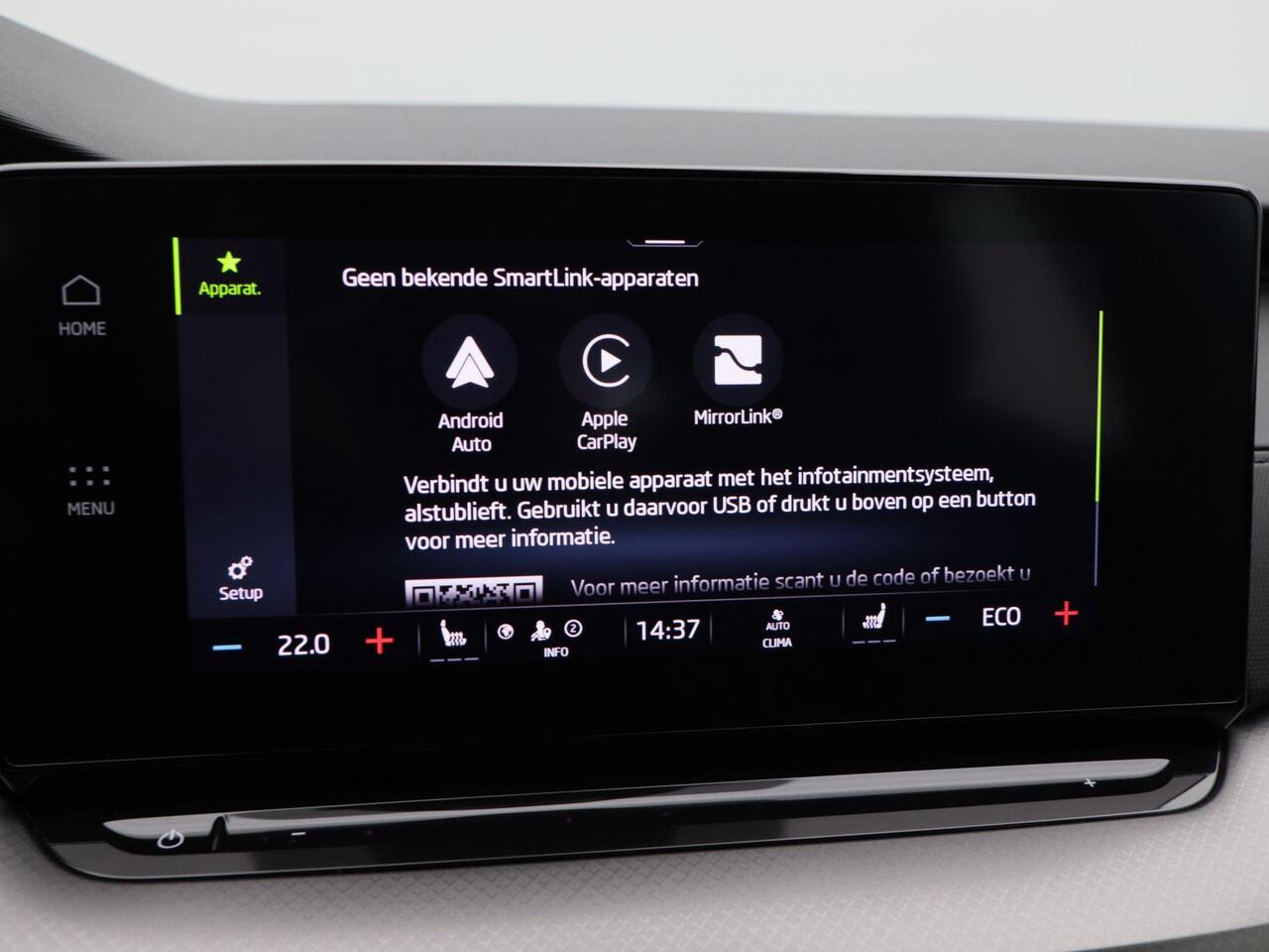 Skoda OCTAVIA Combi 1.4 TSi iV 204 Pk PHEV Business Edition | Cruise Control | Climate Control | Parkeersensoren | Stuur/Stoelverwarming | Carplay | 17 Inch