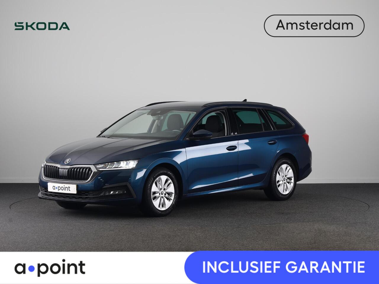 Skoda OCTAVIA Combi 1.0 TSI Ambition 110 pk | Verlengde garantie | Navigatie | Parkeersensoren | LED koplampen |