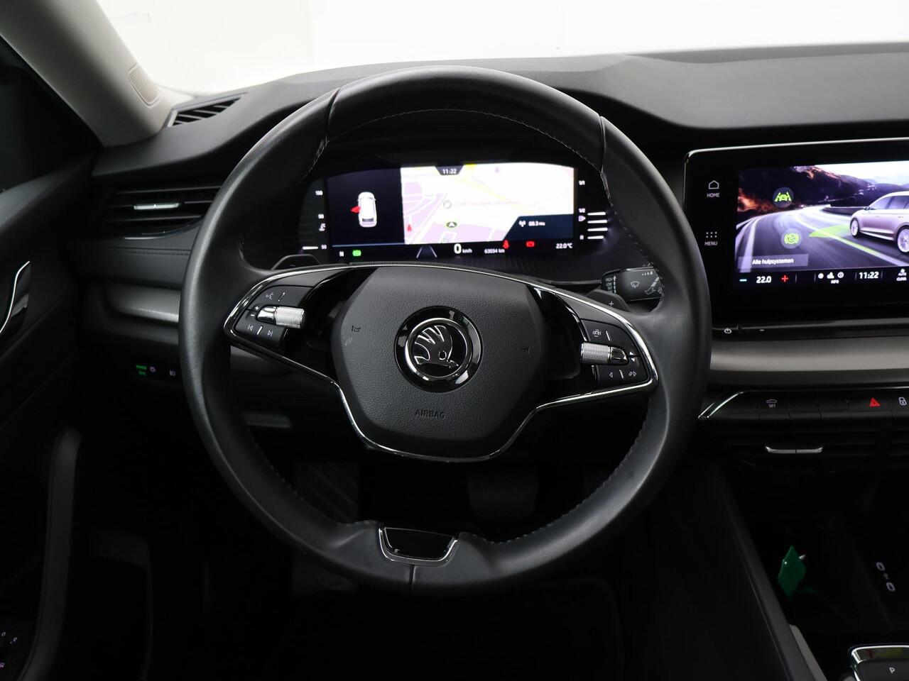 Skoda OCTAVIA Combi 1.0 e-TSI Ambition | 110 PK | Automaat | Trekhaak wegklapbaar | Navigatiesysteem |