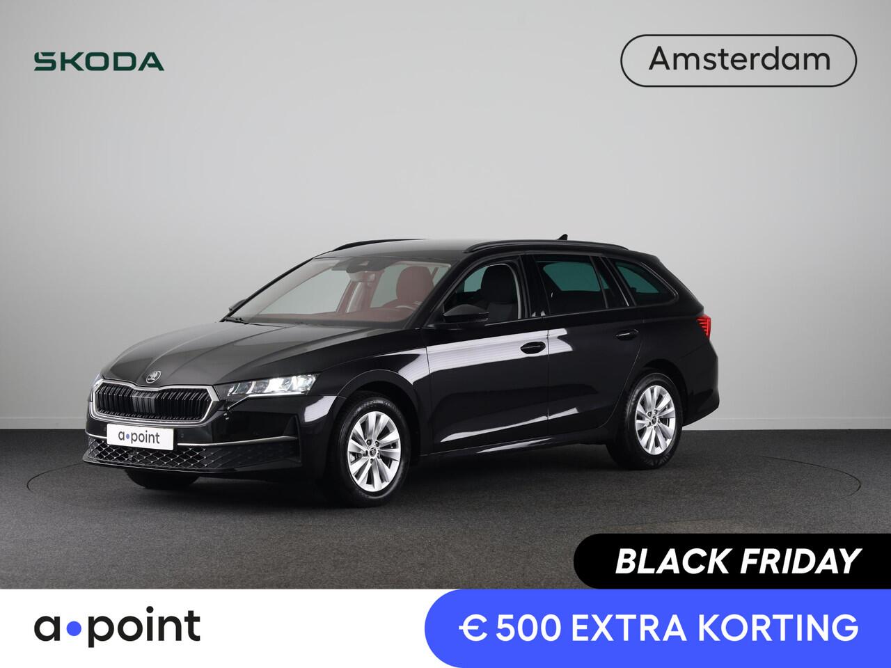 Skoda OCTAVIA Combi 1.5 TSI MHEV Business Edition 115 pk DSG | Verlengde garantie | Navigatie | Trekhaak (wegklapbaar) | Parkeersensoren | Achteruitrijcamera | Stoelverwarming |