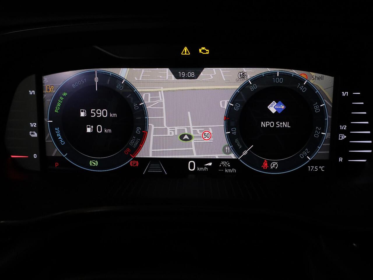 Skoda OCTAVIA Combi 1.4 TSI iV PHEV Sportline Business 204 pk Automaat (DSG) | Verlengde garantie | Navigatie | Parkeersensoren | Adaptieve cruise control | Stoelverwarming |