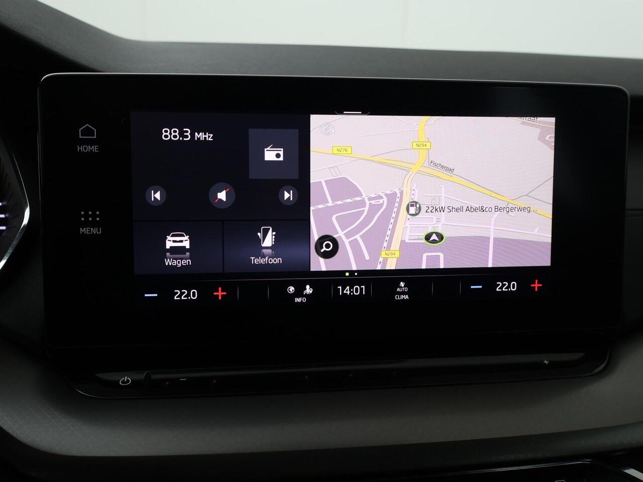 Skoda OCTAVIA Combi 1.0 e-TSI Ambition | 110 PK | Automaat | Trekhaak wegklapbaar | Navigatiesysteem |