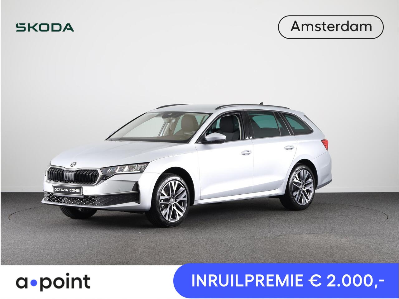 Skoda OCTAVIA Combi 1.5 TSI MHEV 115pk DSG-7 Business Edition Plus | Winterpakket | 18 inch | Adaptive Cruise Control | Navigatie