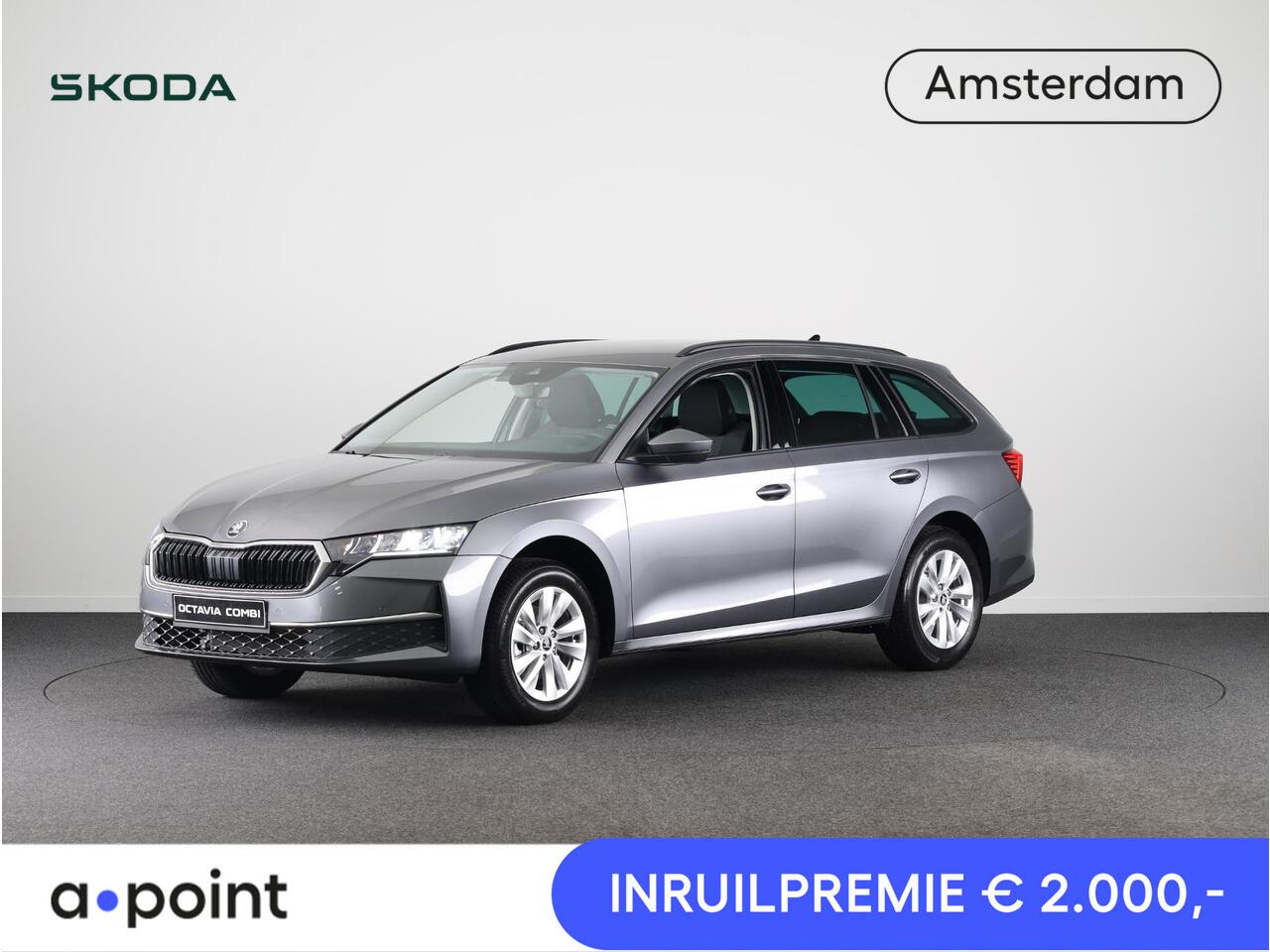 Skoda OCTAVIA Combi Business Edition m-HEV 1.5 TSI 115 pk 7 versn. DSG | Getint glas achter | Trekhaak wegklapbaar