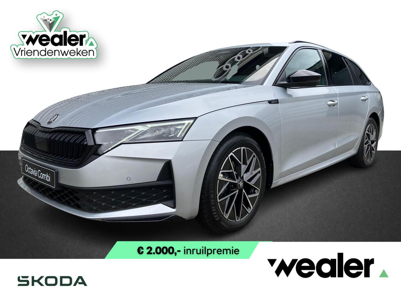 Skoda OCTAVIA Combi Sportline Tour 1.5 TSI 150 PK DSG | Automaat | Trekhaak | Navigatie & Winter pakket | ¤ 2.950 tour voordeel |