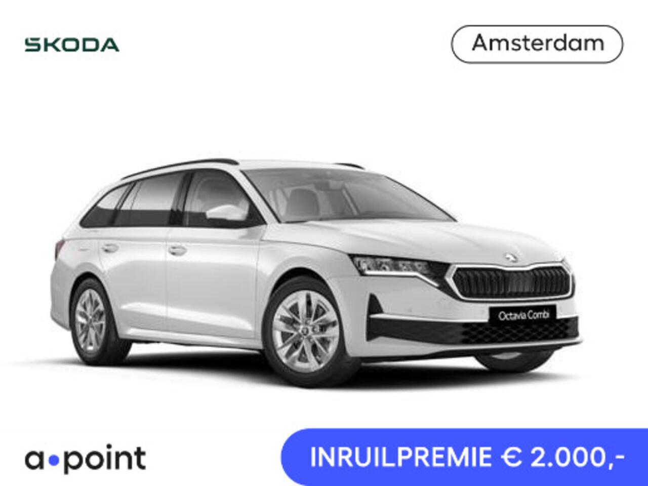 Skoda OCTAVIA Combi Business Edition Plus m-HEV 1.5 TSI 115 pk 7 versn. DSG | Trekhaak, wegklapbaar | Winter pakket