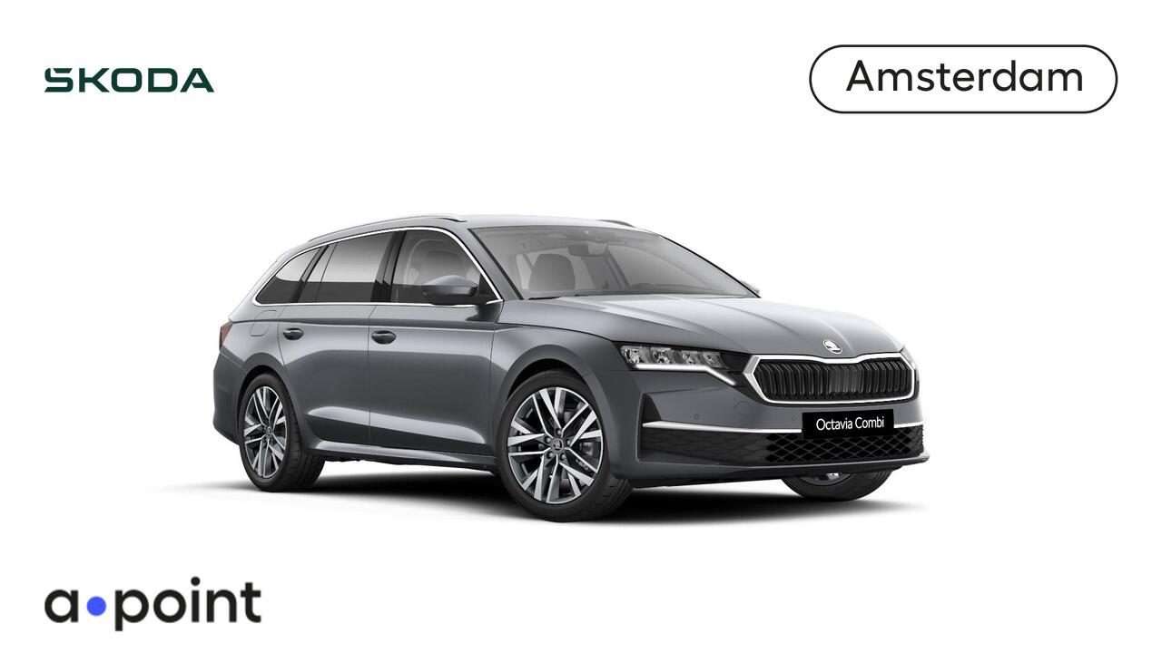 Skoda OCTAVIA Combi Business Edition Plus m-HEV 1.5 TSI 150 pk 7 versn. DSG | Trekhaak wegklapbaar | 18 inch lichtmetalen velgen | Chrome pakket