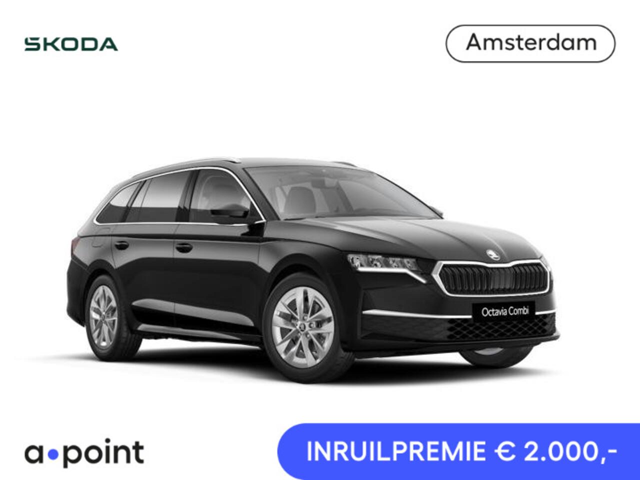 Skoda OCTAVIA Combi Business Edition Plus m-HEV 1.5 TSI 115 pk 7 versn. DSG | Trekhaak wegklapbaar | Winter pakket | Chrome pakket