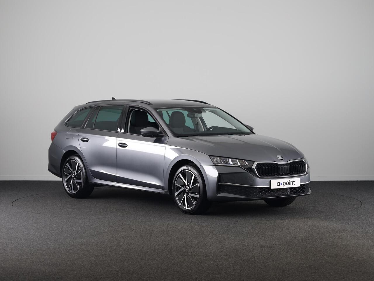 Skoda OCTAVIA Combi Business Edition m-HEV 1.5 TSI 115 pk 7 versn. DSG | Sunset | Wegklapbare trekhaak | 18 inch lichtmetalen velgen Vega Aero zwart