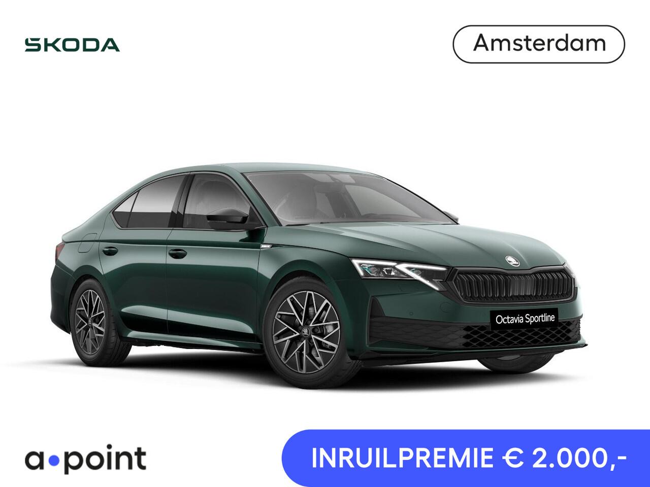Skoda OCTAVIA Sportline Tour m-HEV 1.5 TSI 150 pk 7 versn. DSG | Navigatie pakket | Travel Assist | Wegklapbare trekhaak | Winter pakket