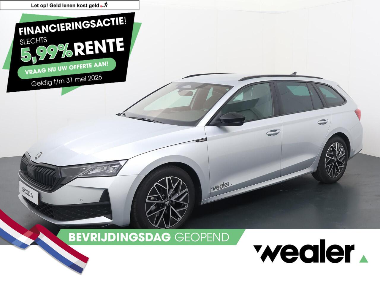 Skoda OCTAVIA Combi Sportline Tour 1.5 TSI 150 PK DSG | Automaat | Trekhaak | Navigatie & Winter pakket | ¤ 2.950 tour voordeel |