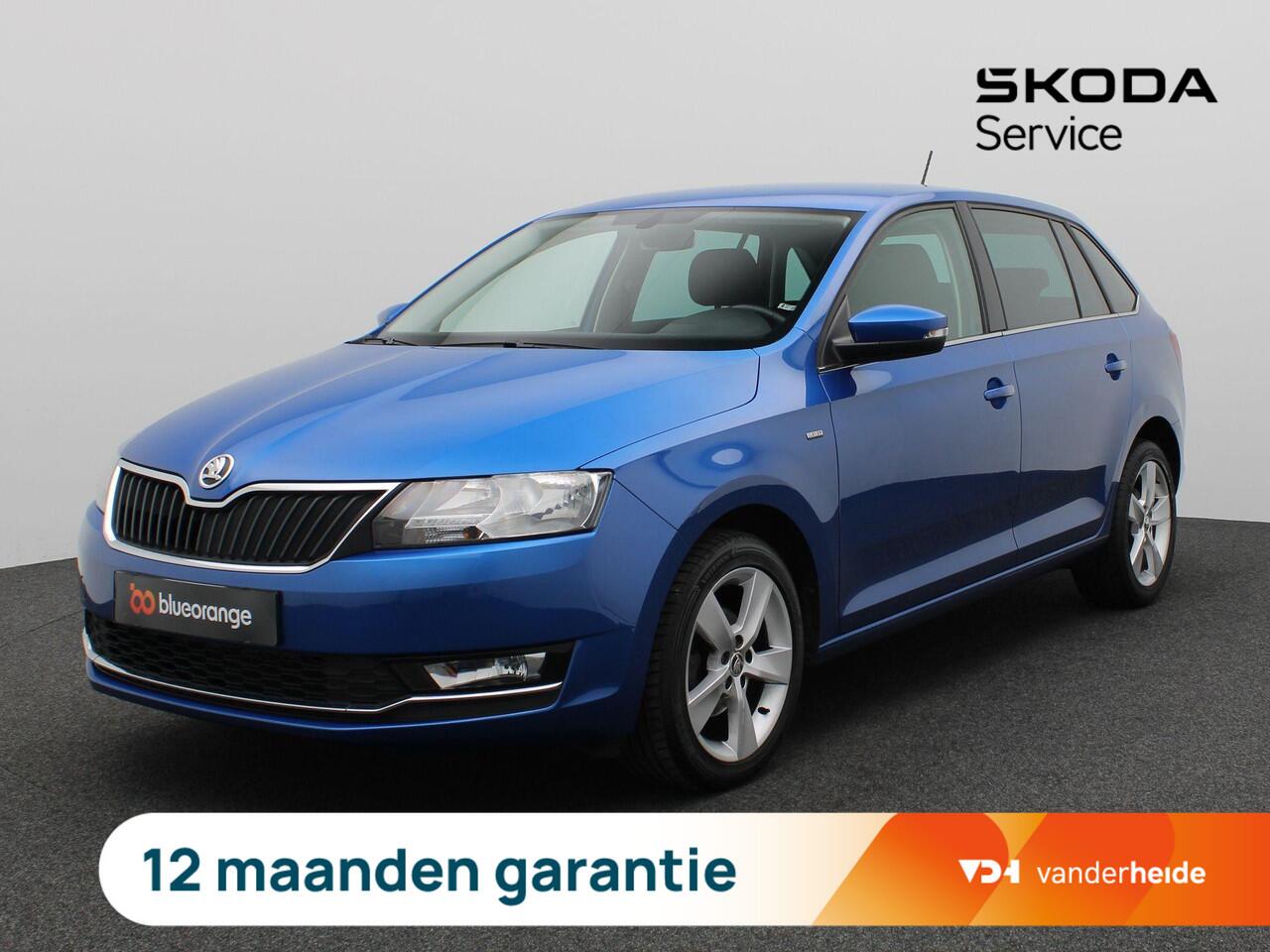 Skoda RAPID Spaceback 1.0 TSI Greentech Clever 95PK Stoelverwarming, Clima, Navi, PDC achter, DAB+, Getinte ramen, 16" LM Velgen