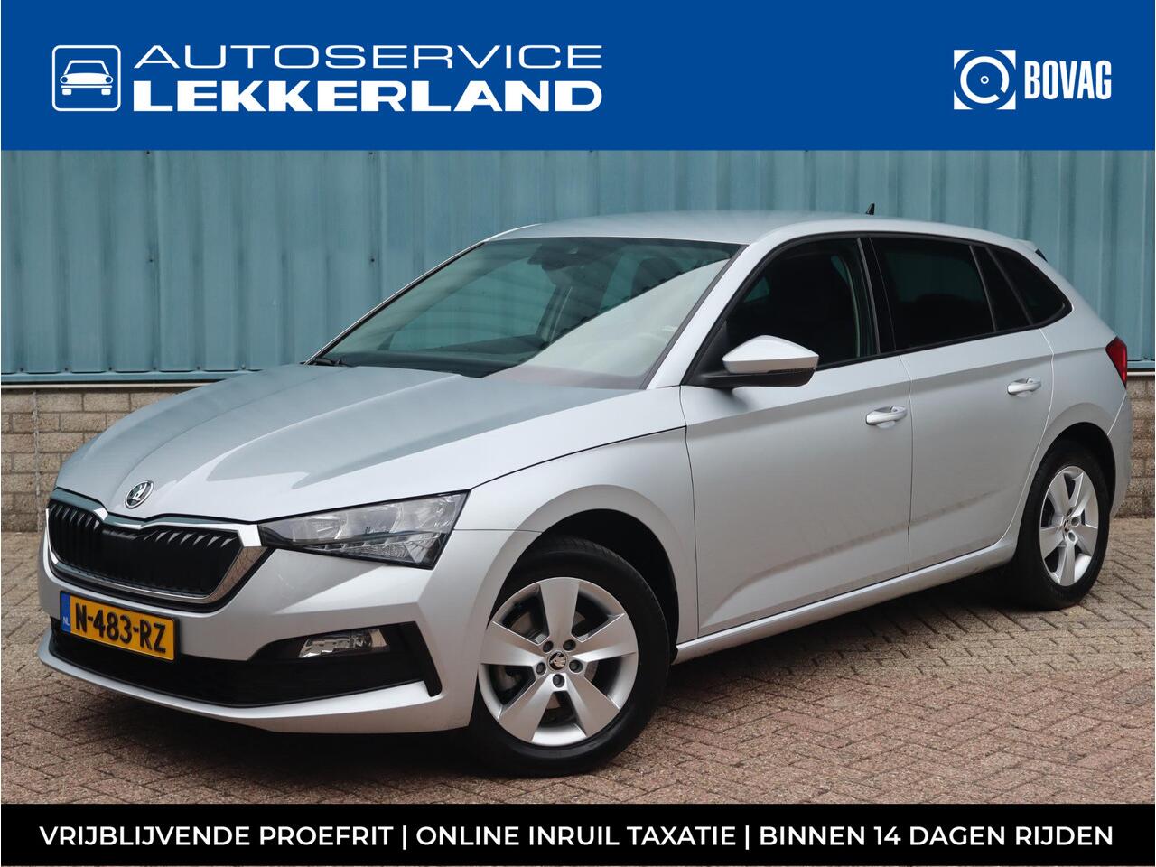 Skoda SCALA 1.0 TSI 110pk AUTOMAAT DSG | AIRCO | NAVI | APPLE CARPLAY / ANDROID AUTO |