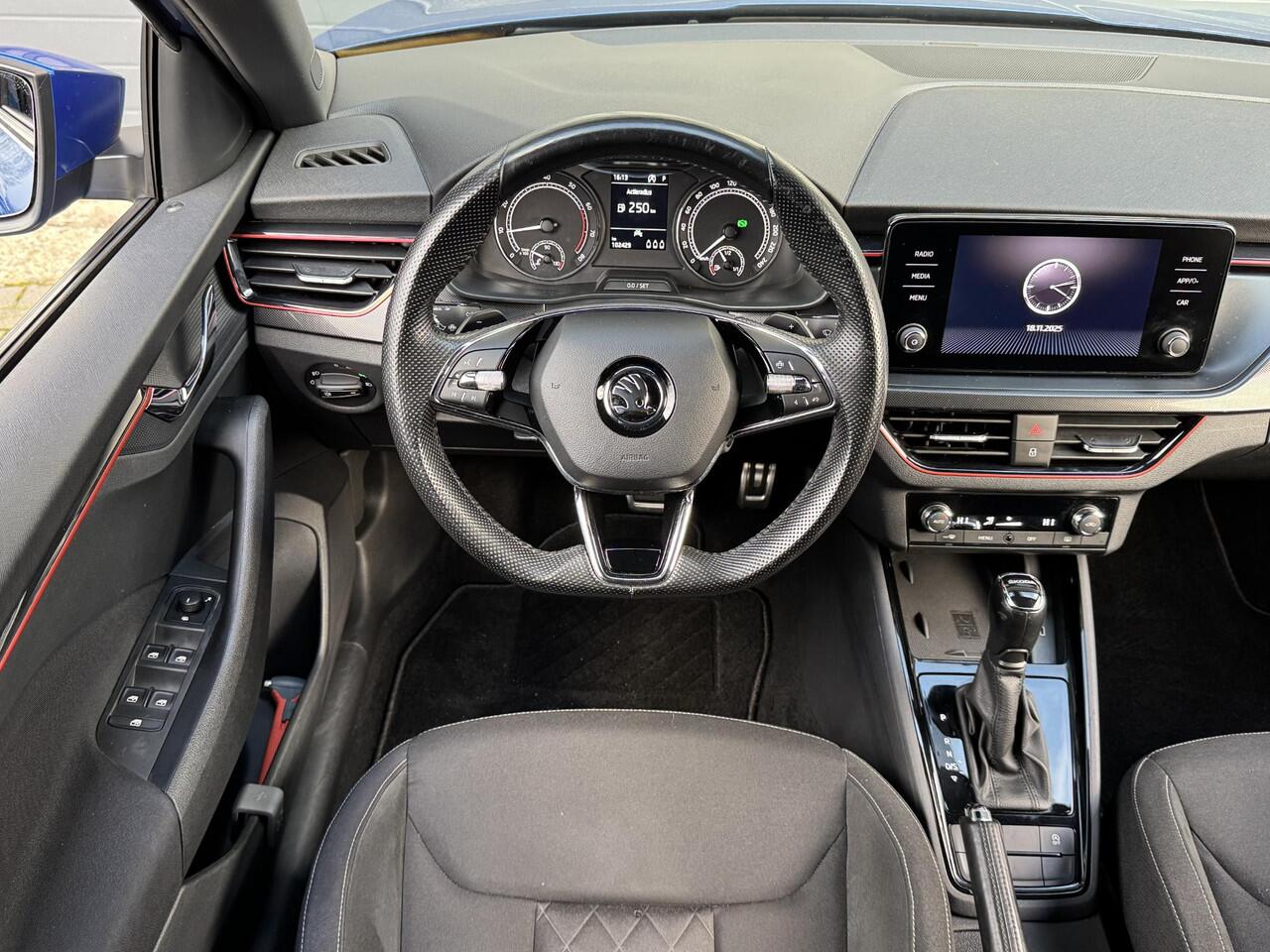 Skoda SCALA 1.0 TSI SPORT BUSINESS I AUTOMAAT I APPLE CARPLAY I ALCANTARA I CRUISE CONTROL