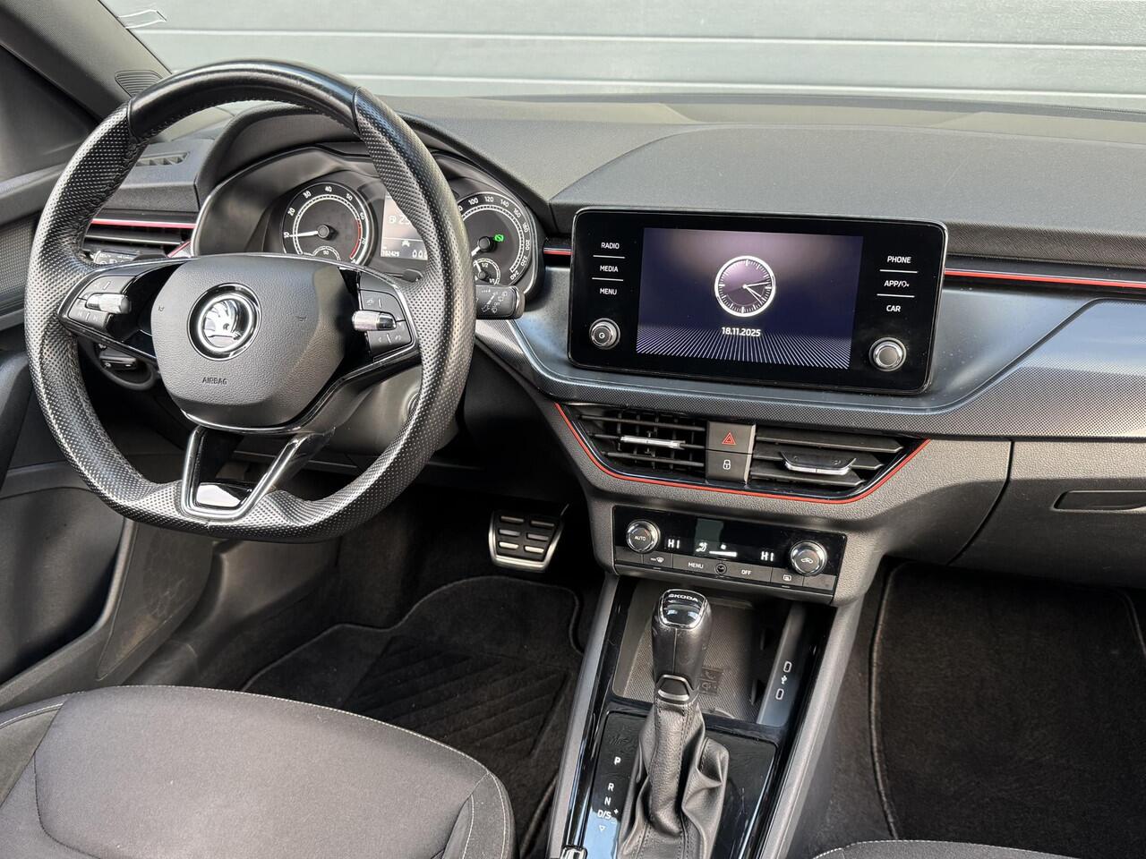 Skoda SCALA 1.0 TSI SPORT BUSINESS I AUTOMAAT I APPLE CARPLAY I ALCANTARA I CRUISE CONTROL