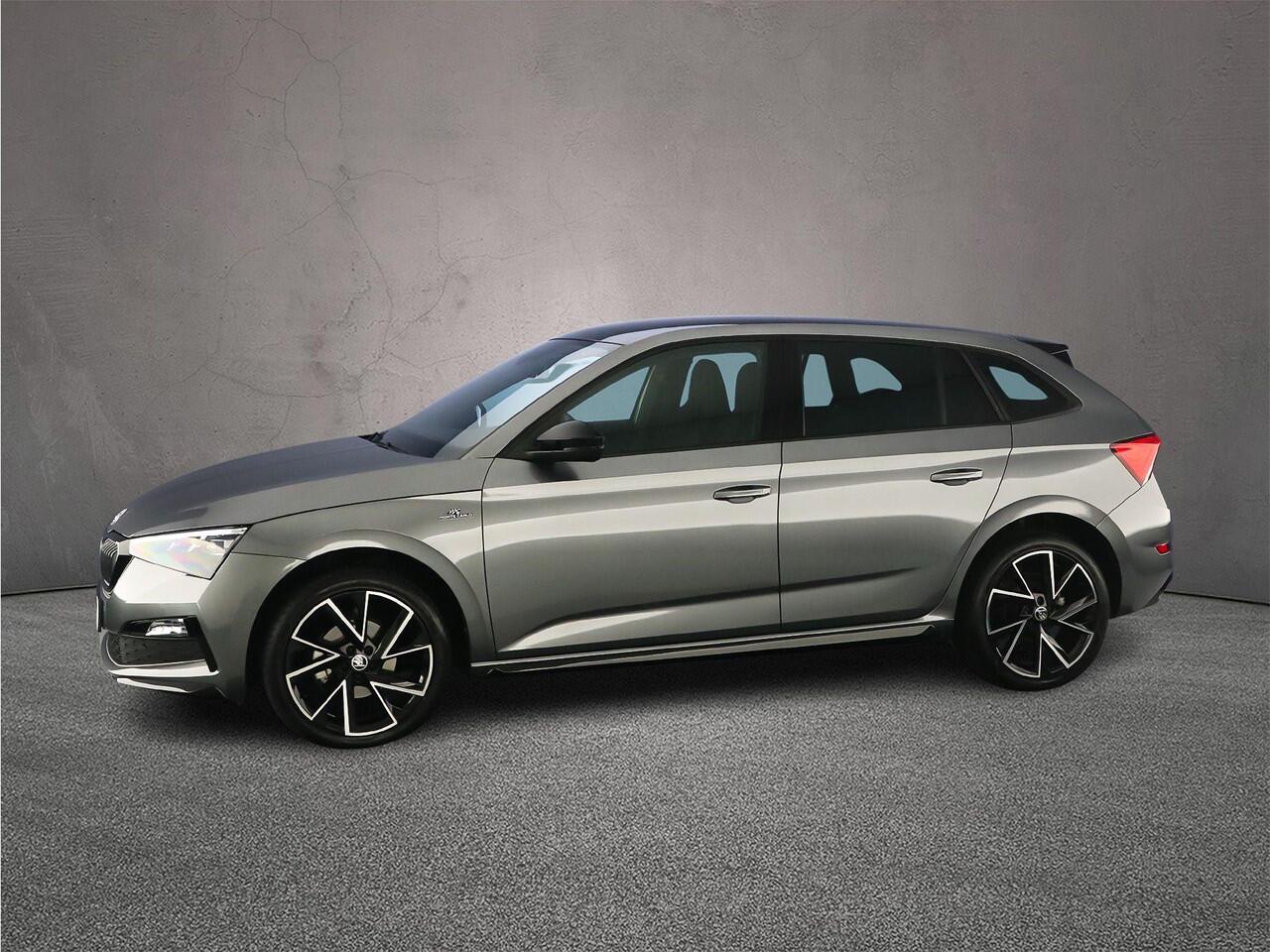 Skoda SCALA Monte Carlo 1.0 TSI 115pk DSG Automaat Panoramadak, Achteruitrijcamera, Cruise control, Stoelverwarming, App connect, LED koplampen, Airco, DAB, Parkeersensoren