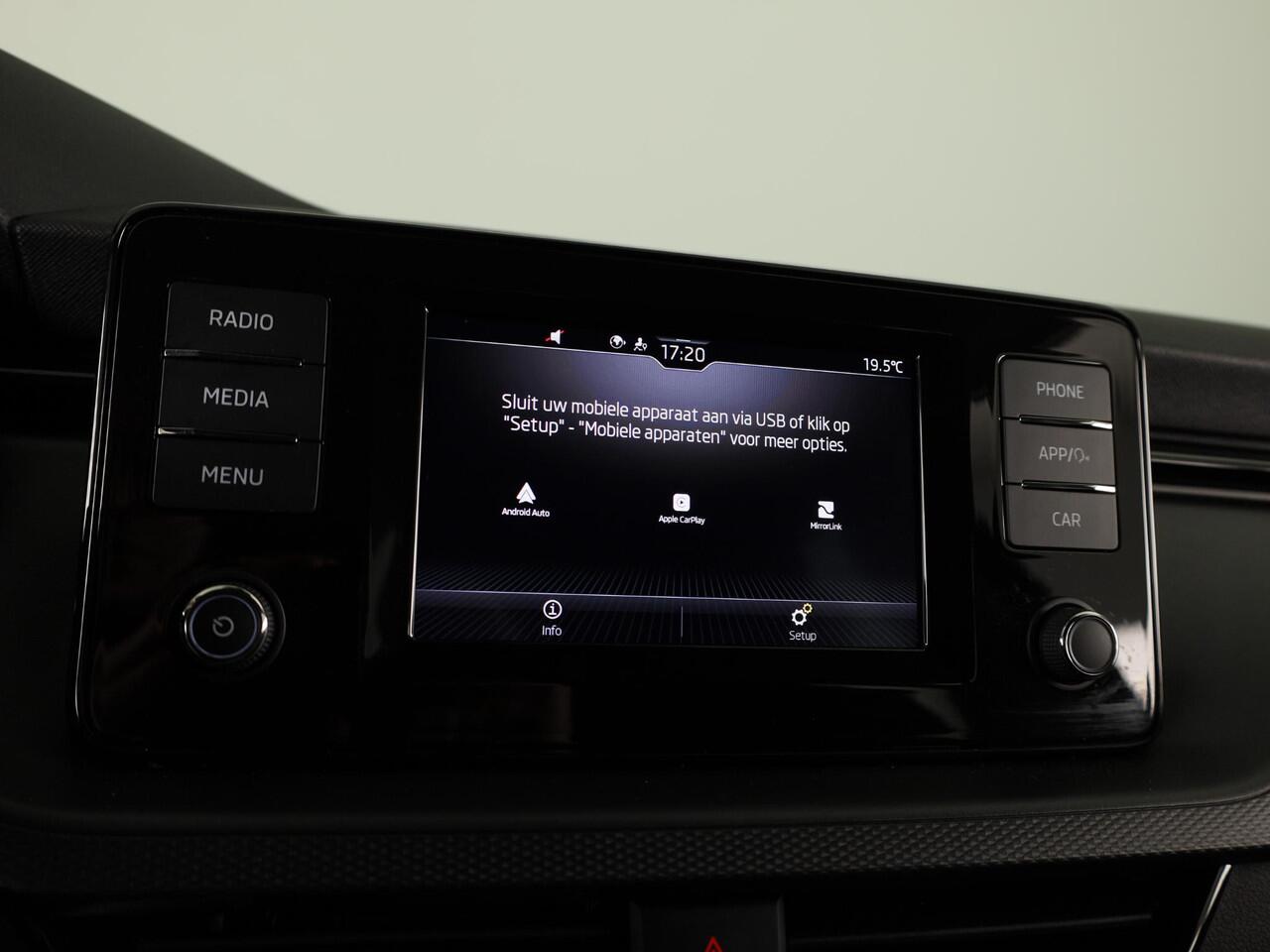 Skoda SCALA 1.0 TSI Ambition 110pk | Verlengde garantie | Navigatie via app | Cruise controle | Airconditioning | 16 inch Lichtmetalen velgen |