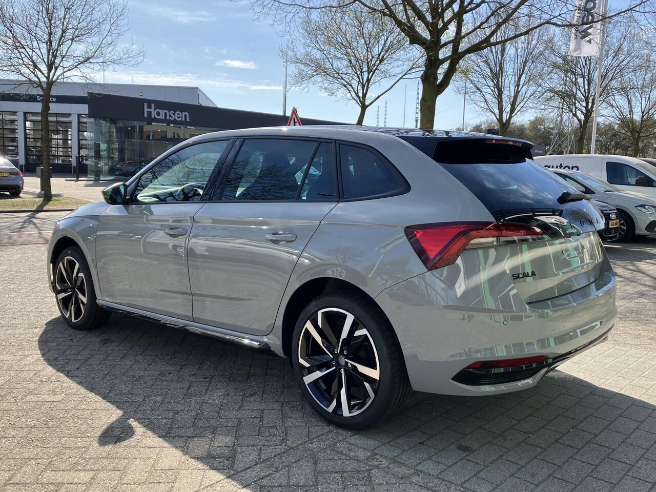 Skoda SCALA Monte Carlo 1.0 TSI 115 PK | 3500,- Inruilpremie | 18" lichtmetalen velgen | Winterpakket | Panorama dak | LED-Matrix