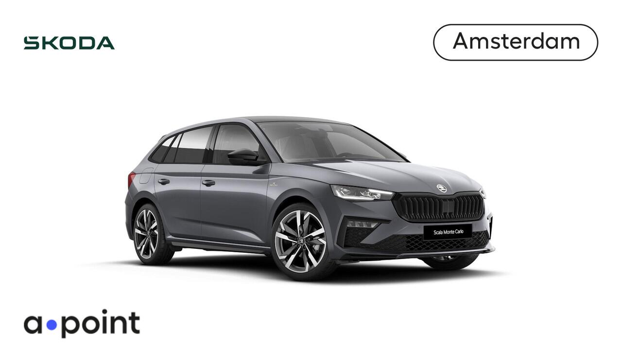 Skoda SCALA Monte Carlo 1.0 TSI 115 pk 7 versn. DSG | Travel assist | Winter pakket | 18 inch lichtmetalen velgen | Draadloos laden