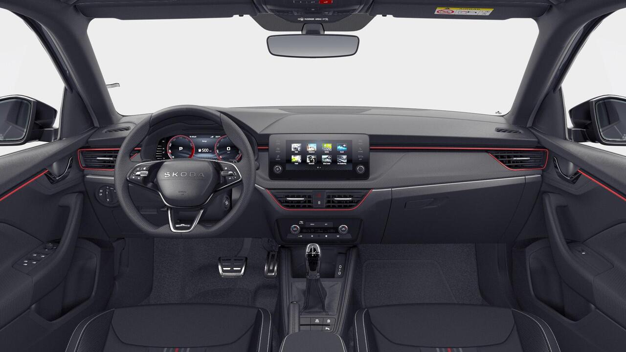 Skoda SCALA Monte Carlo 1.0 TSI 115 pk 7 versn. DSG | Travel assist | Winter pakket | 18 inch lichtmetalen velgen | Draadloos laden