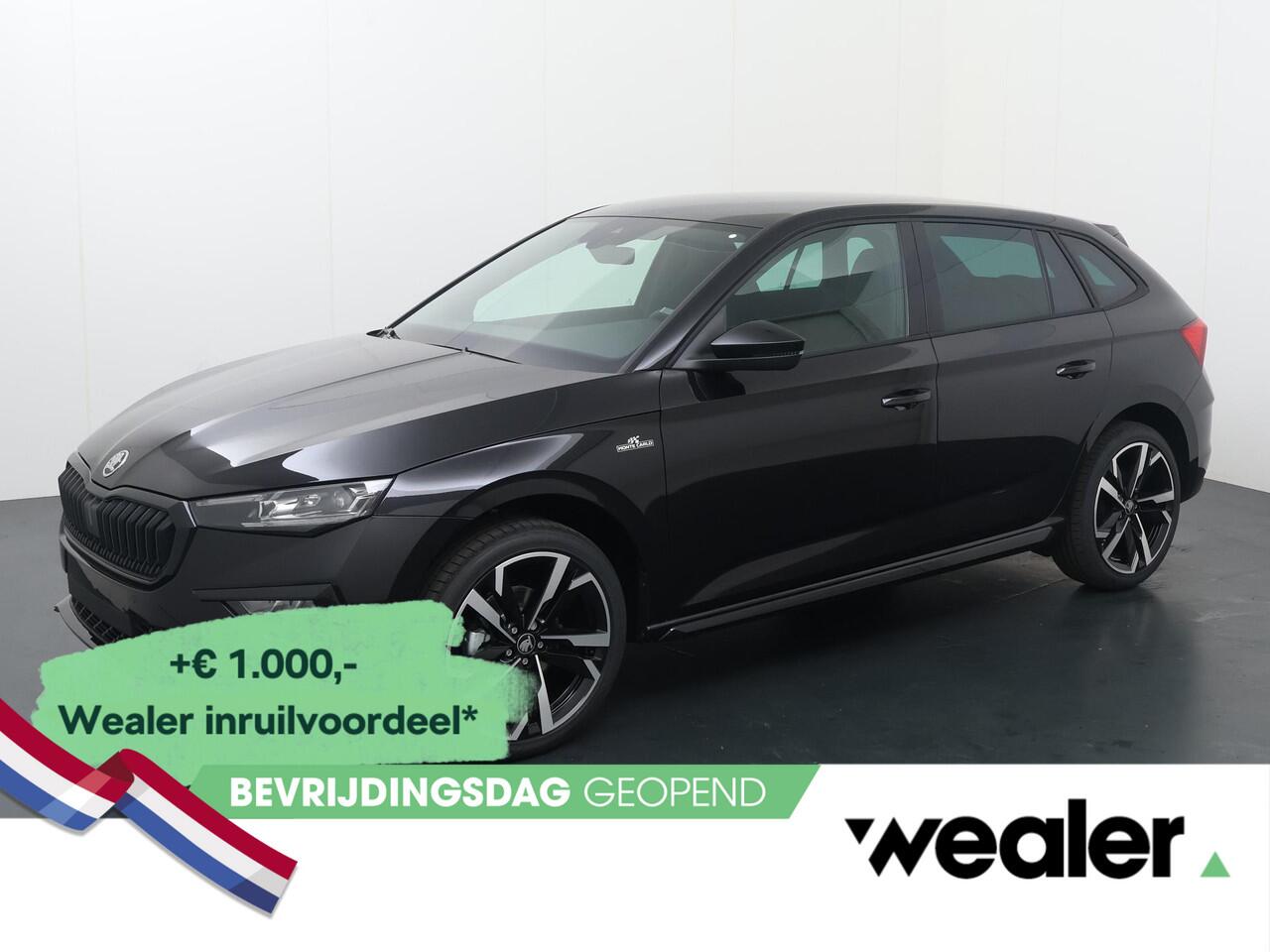 Skoda SCALA Monte Carlo 1.0 TSI 115 PK DSG | Automaat | Winterpakket | Adaptieve cruise control | 18" Lichtmetalen velgen |