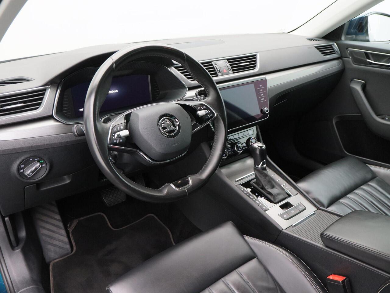 Skoda SUPERB Combi 1.4 TSI 218 Pk iV Business Edition Plus | Adaptive Cruise | Leder | Stoel- & Stuurverwarming | Camera | CarPlay | Climate | 96.386 Km!!