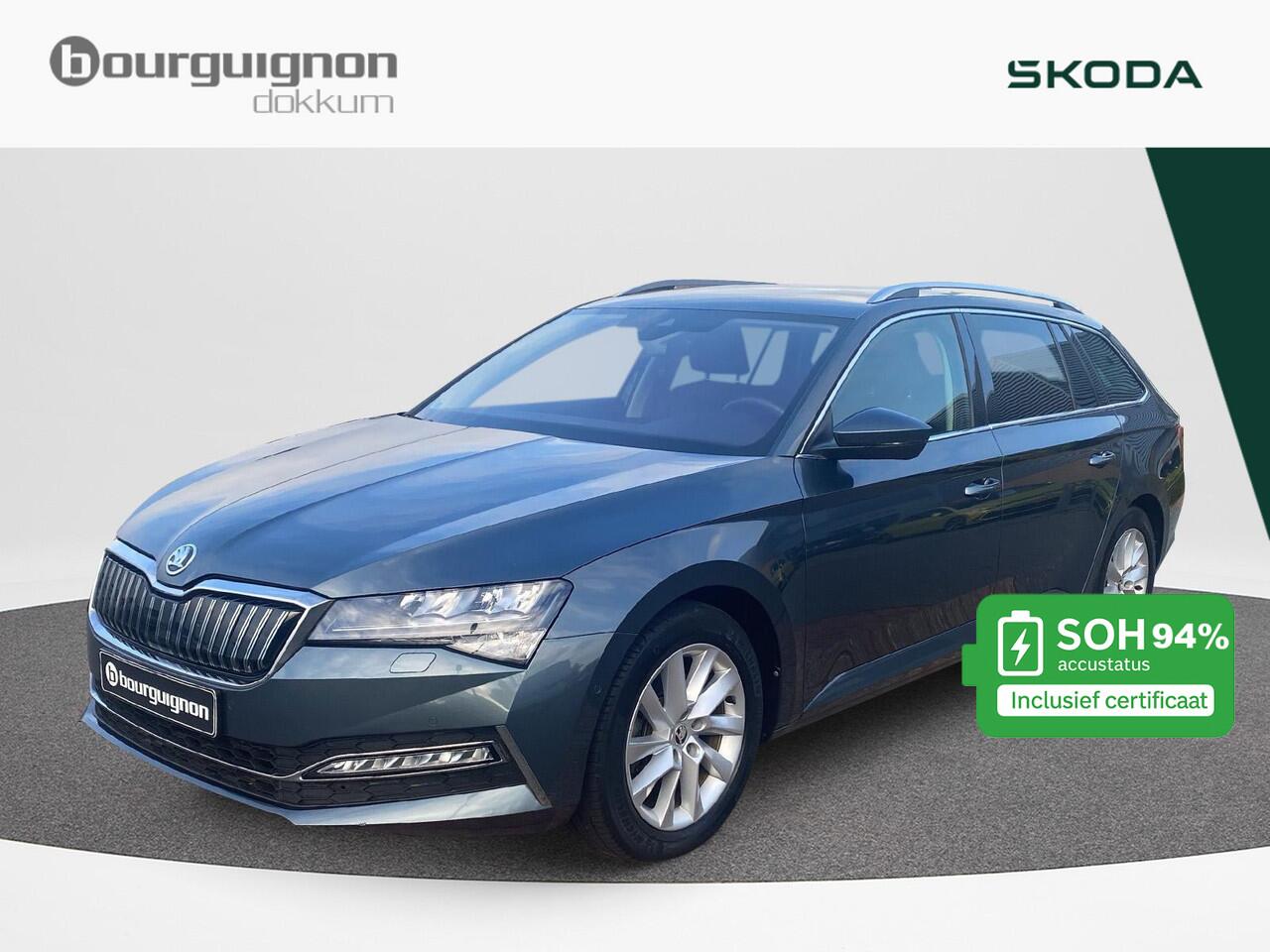 Skoda SUPERB Combi 1.4 TSI iV Business Edition Plus | 218 pk | Trekhaak | ACC | DCC | Elek. klep | SOH 94% |