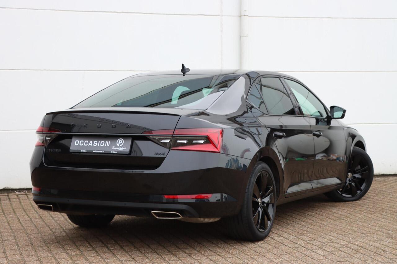 Skoda SUPERB 2.0 TSI 4x4 Sportline Business 280pk DSG7 | Trekhaak | Memory | Voor+achter stoelverwarming | Canton | Carplay