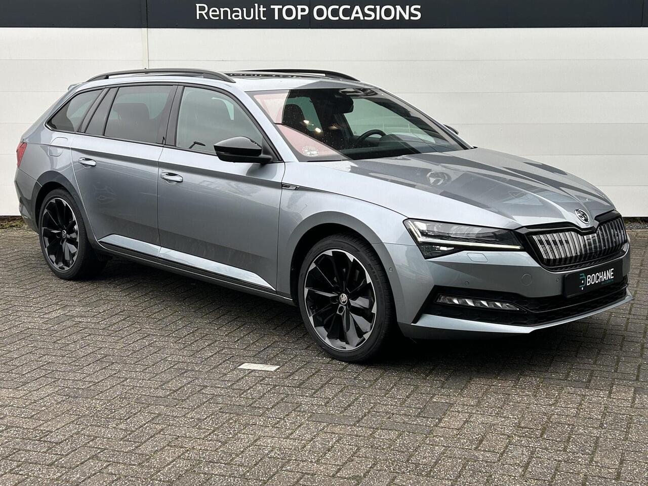Skoda SUPERB Combi 1.4 TSI iV Sportline Business | Schuif/Kantel-Dak | Canton Audio | Voor+Achter-Stoelen Verwarmd | Trekhaak