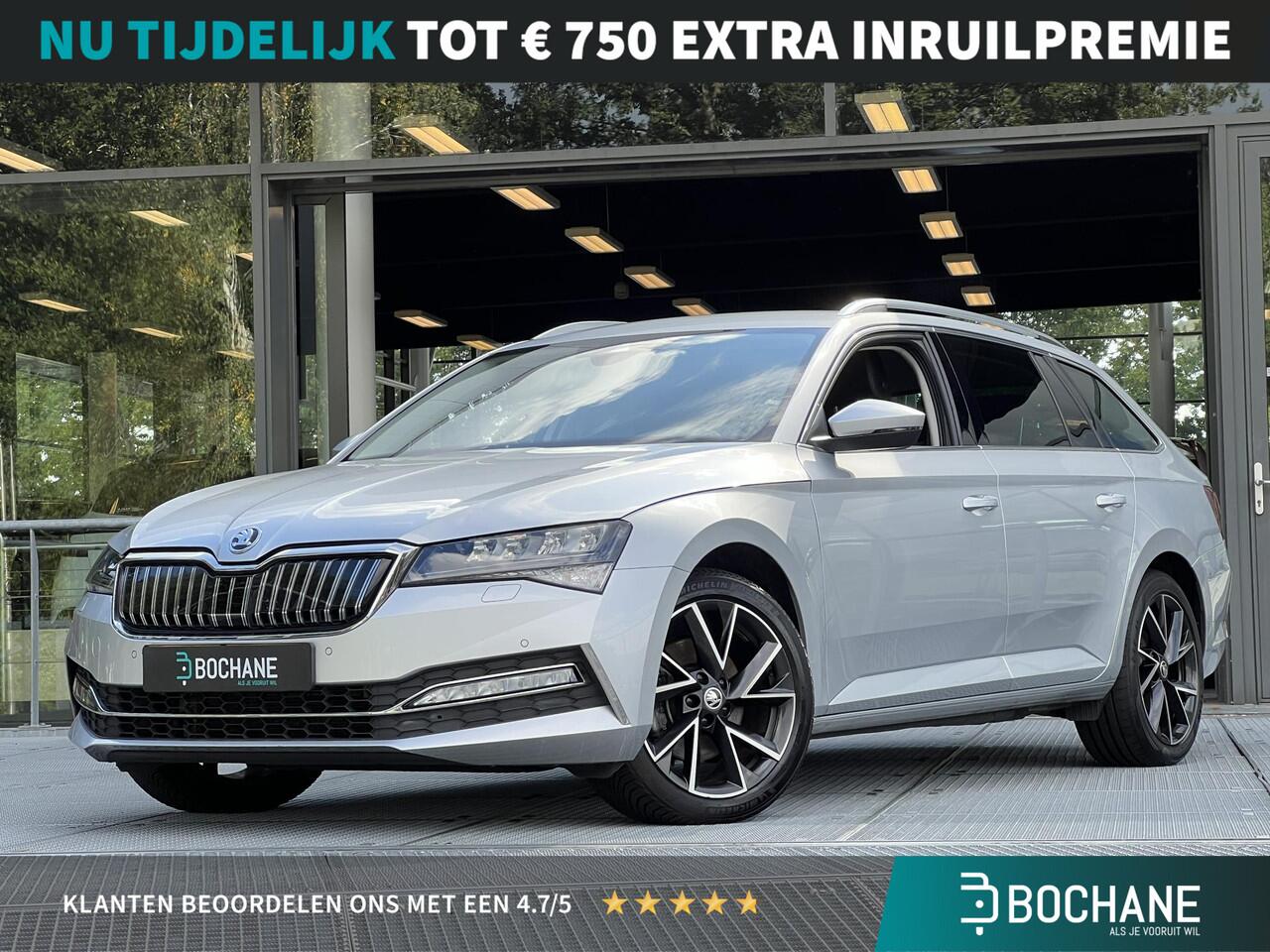 Skoda SUPERB Combi 1.4 TSI iV Business Edition Plus 218PK | Camera | Apple Carplay | Adaptieve Cruise Control | Stuur-en stoelverwarming