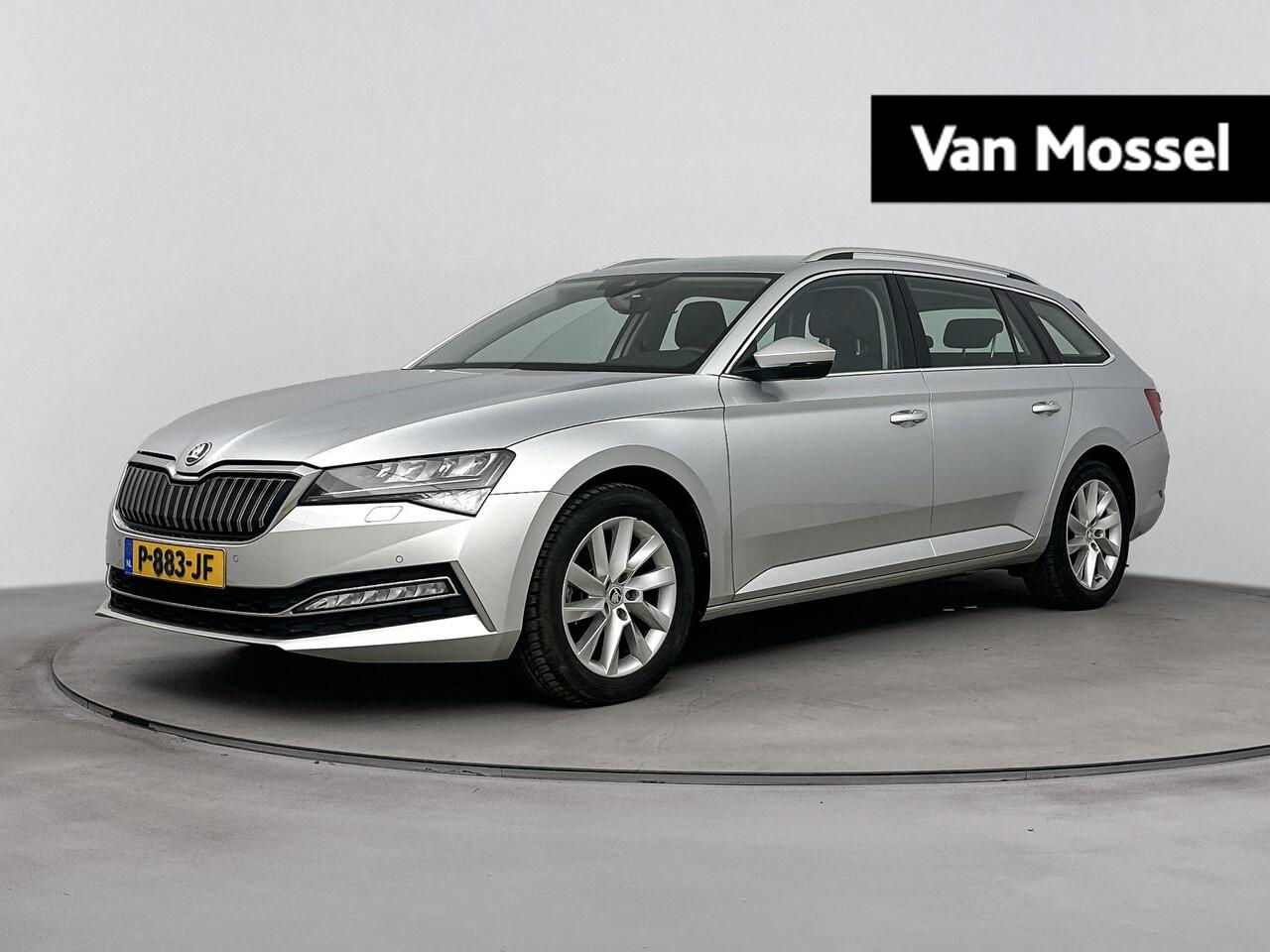 Skoda SUPERB Combi 1.4 TSI iV Business Edition Plus 218PK | Memory stoelen | Achteruitrijcamera | Navigatie | Stoelverwarming | Keyless | Virtual Cockpit | Climate Control | Apple CarPlay & Android Auto