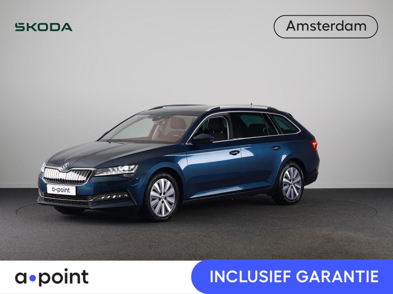 Skoda SUPERB 1.4 TSI iV Style 218 pk Automaat (DSG) | Navigatie | Parkeersensoren (Park assist) | Achteruitrijcamera | Standkachel | Stoelverwarming |